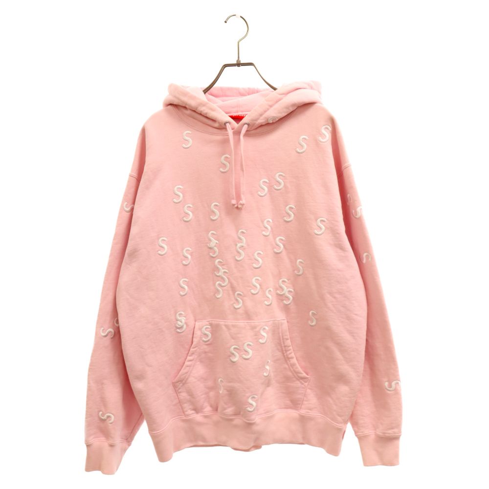 SUPREME (シュプリーム) 21SS Embroidered S Logo Hooded Sweatshirt