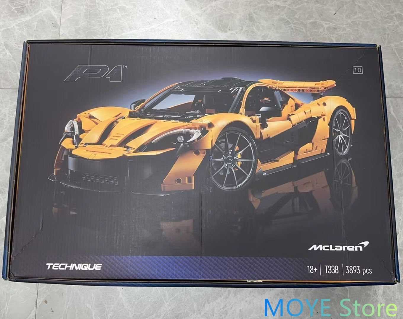 LEGO レゴ互換品 マクラーレン P1 おもちゃ スーパーカー 3893PCS モデル 玩具 知育玩具 男の子 女の子 子供 組み立て 学習玩具 クリスマス プレゼント 入学 お祝い