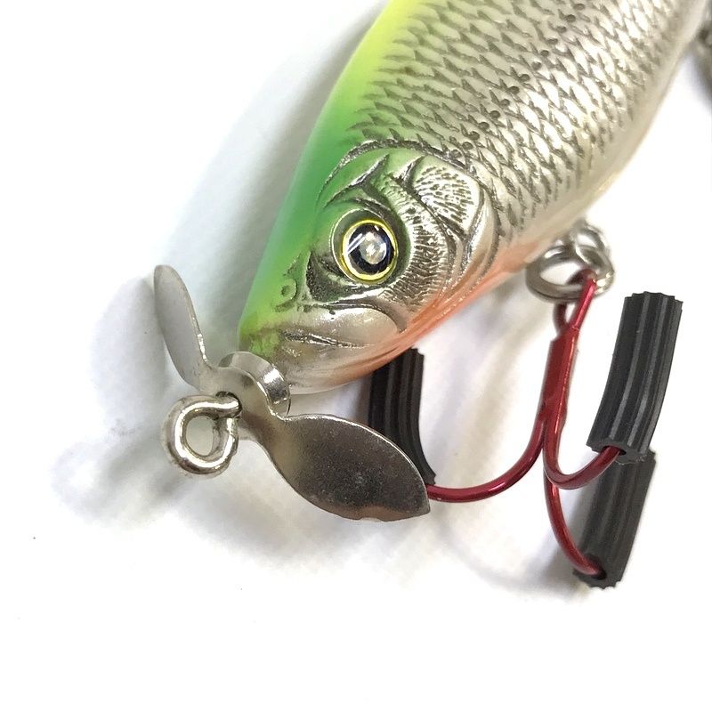 【新品未開封 美品】ニシネルアーワークス デンプシーテール85S シルバー NISHINE LURE WORKS ニシネルアーワークス デンプシーテール85S