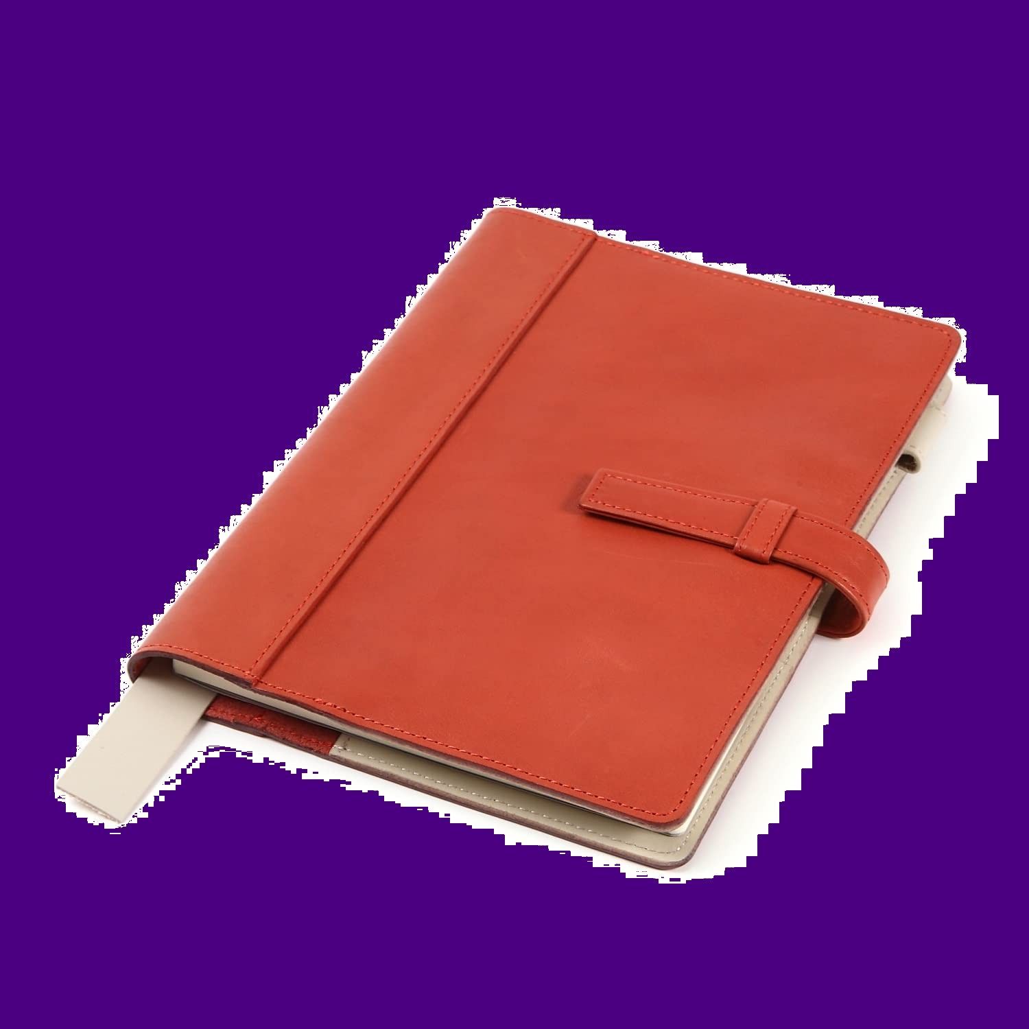 商品 バイ 手帳カバー 牛本革 カズン対応 cv-monoleather ほぼ日対応 A5サイズ あんず ノートカバー Lightex