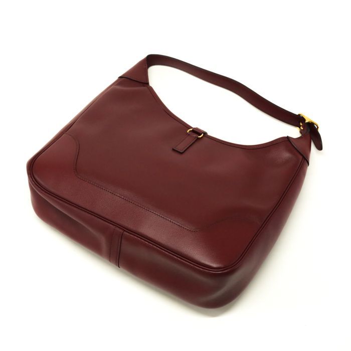 エルメス HERMES トリム31 ショルダーバッグ バッグ レザー クシュベル