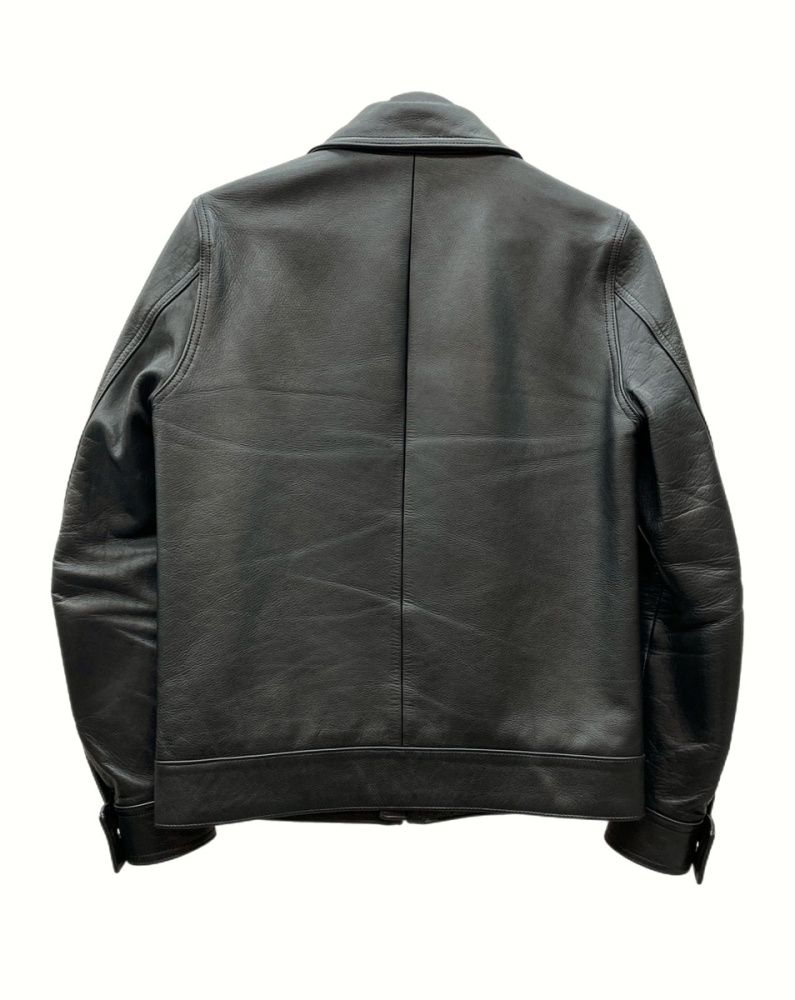 ジャケット・アウター WACKO MARIA LEATHER SINGLE RIDERS JACKET Wacko Maria – Single Riders Leather Jacket (Type-2) Black