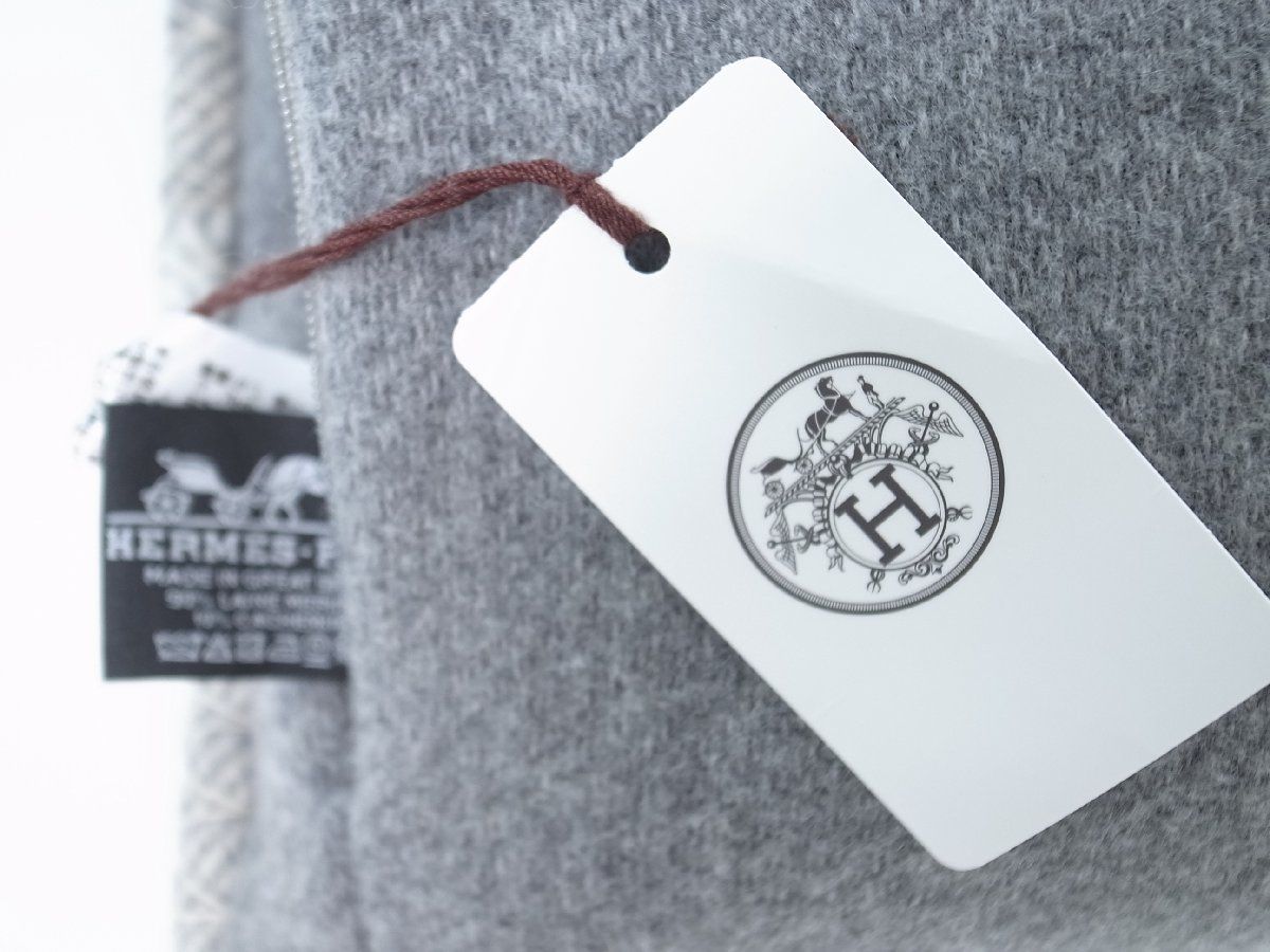 HERMES エルメス カシミヤ混 ウール クッション - メルカリ