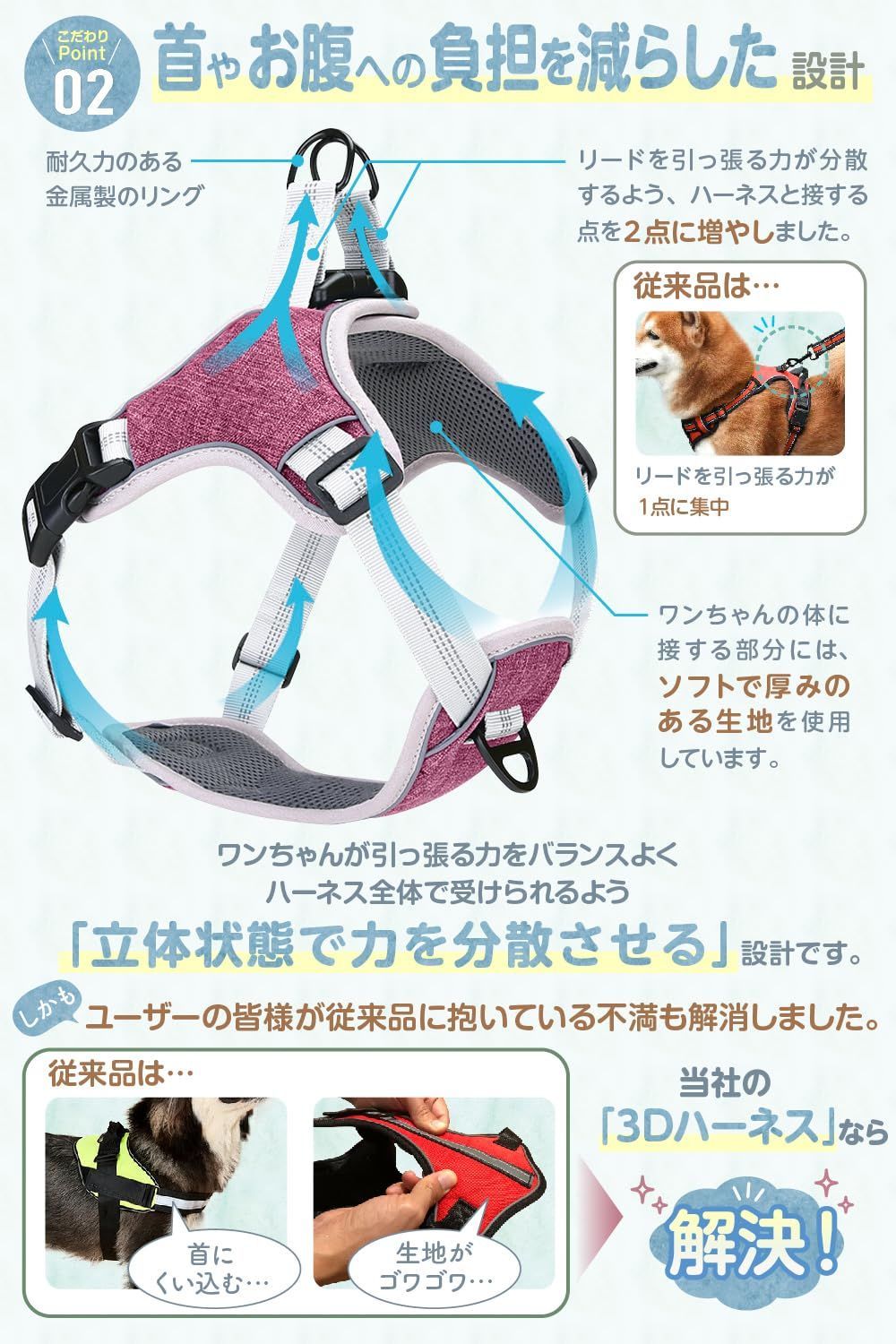 サイズ調節 夜間反射材