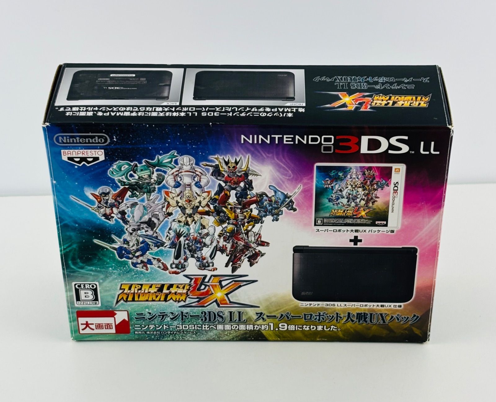 Nintendo 3DS LL スーパーロボット大戦 UXパック 本体 純正品
