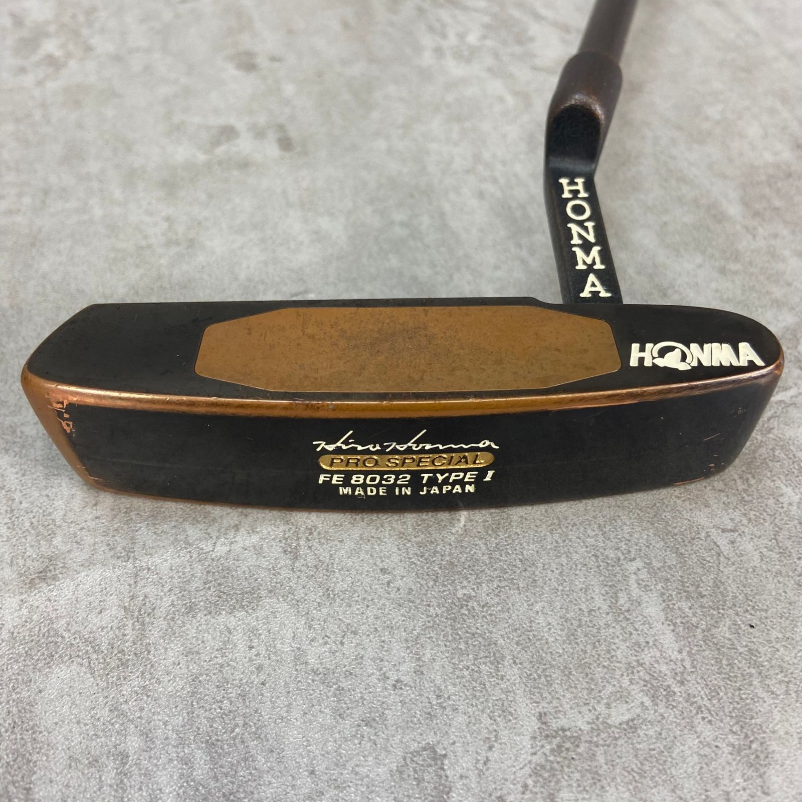 本間ゴルフ - ホンマ　プロスペシャル　FE8032　TYPEⅠ　メンズゴルフパター　カーボン　右利き用　PT　ピン型　34インチ　HONMA　PRO　SPECIAL ホンマ プロスペシャル FE8032 TYPEⅠ メンズゴルフパター