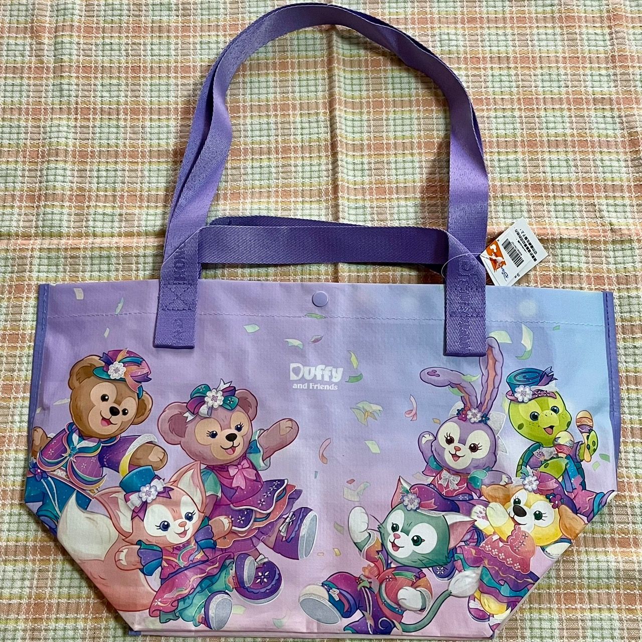 香港ディズニーランド限定 20周年柄のショッピングバッグ