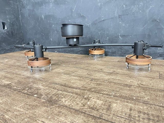 4灯シーリングライト【】展示品 動作保証 Ampoule AMP51095 バータイプ