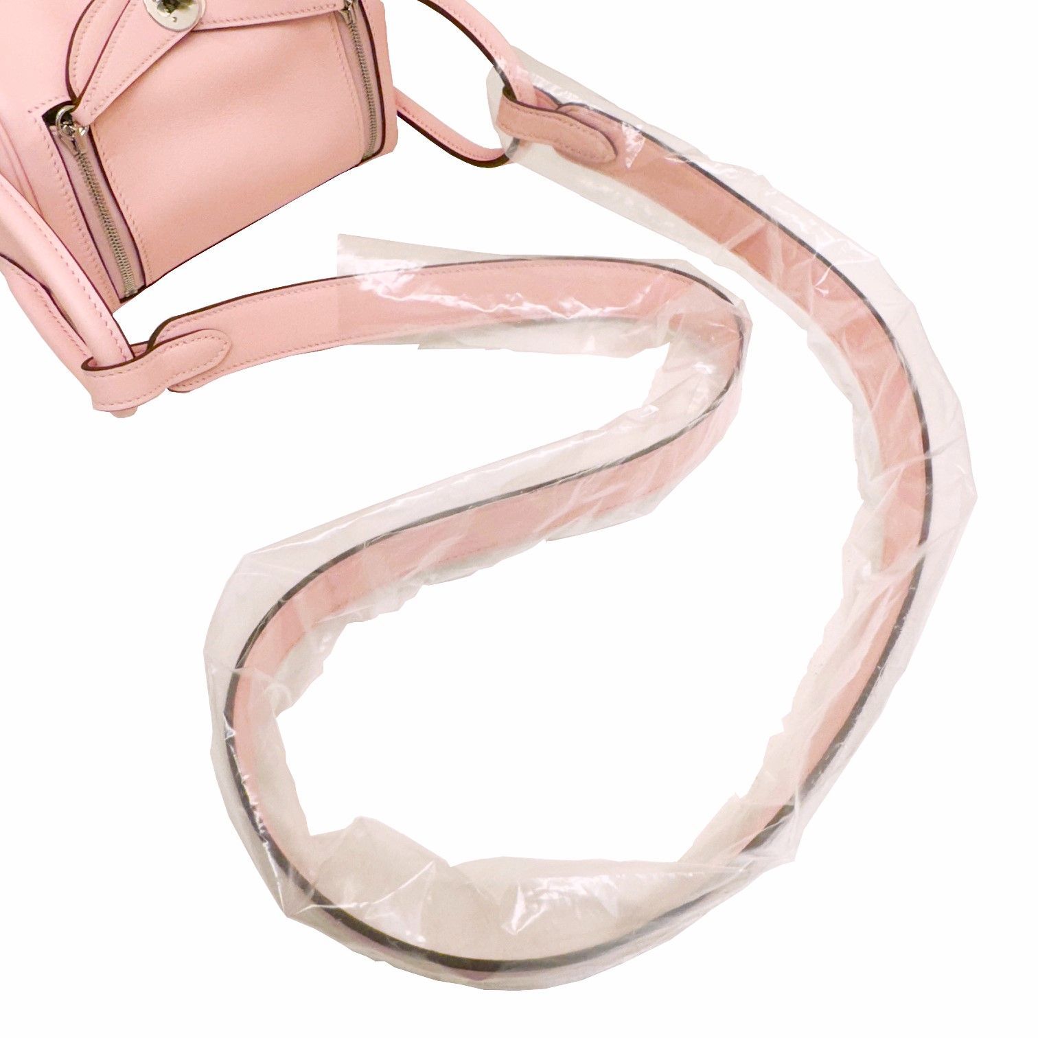 エルメス HERMES リンディ ミニ ミニリンディ ローズサクラ ヴォースイフト U刻印 シルバー金具 2way ピンク スイフト MINI ハンドバッグ ショルダーバッグ 人気 レディース エルメス HERMES リンディ ミニ ミニリンディ ローズサクラ ヴォー