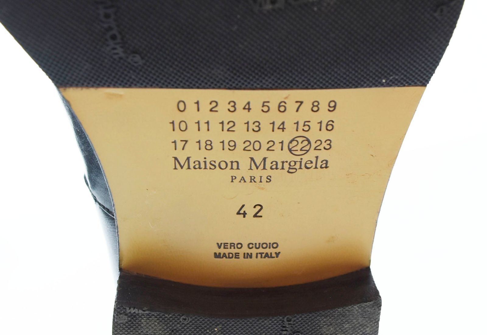 メゾンマルジェラ Maison Margiela 20AW サイドジップブーツ 黒 
