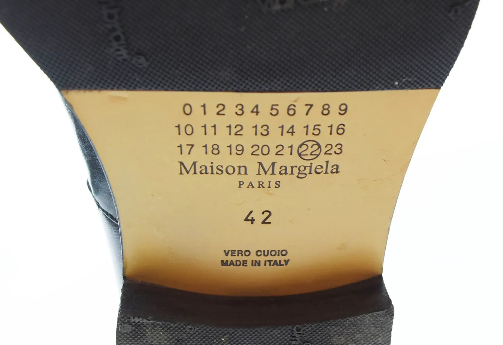メゾンマルジェラ Maison Margiela 20AW サイドジップブーツ 黒