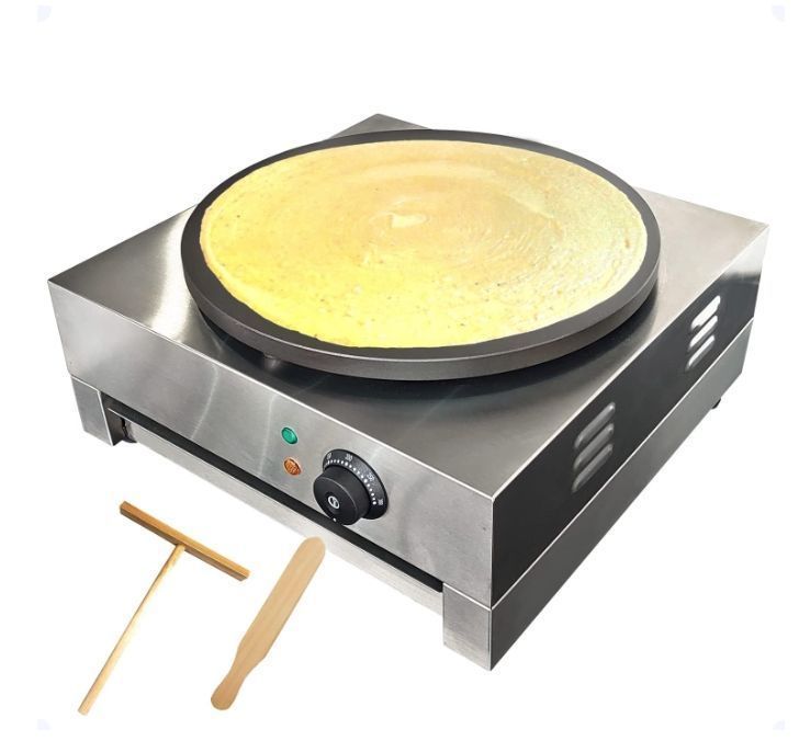 クレープ焼き器 クレープメーカー 電気式 業務用 トンボ スパテラ カス受けステンレス 50|60Hz クレープファクトリーワン クレープ焼器