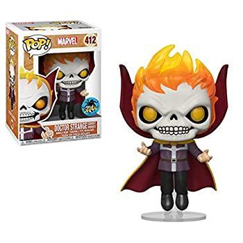 Funko Pop Marvel クリアランス 412 Doctor Strange Ghost Rider (2018