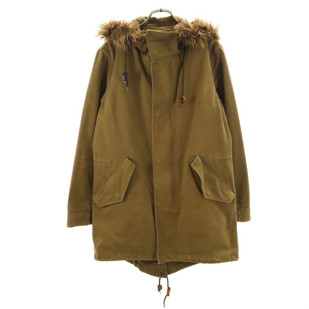 フレッドペリー モッズコート カーキ ライナー付 ファー付 フレッド