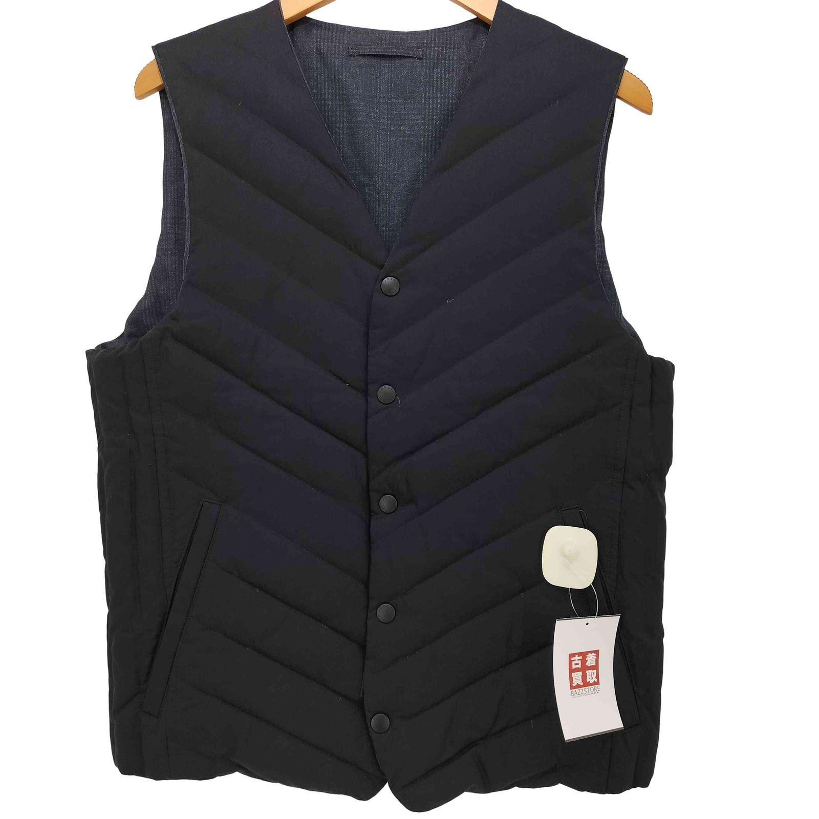 ジョセフアボード JOSEPH ABBOUD リバーシブル ダウンベスト メンズ JPN：L 