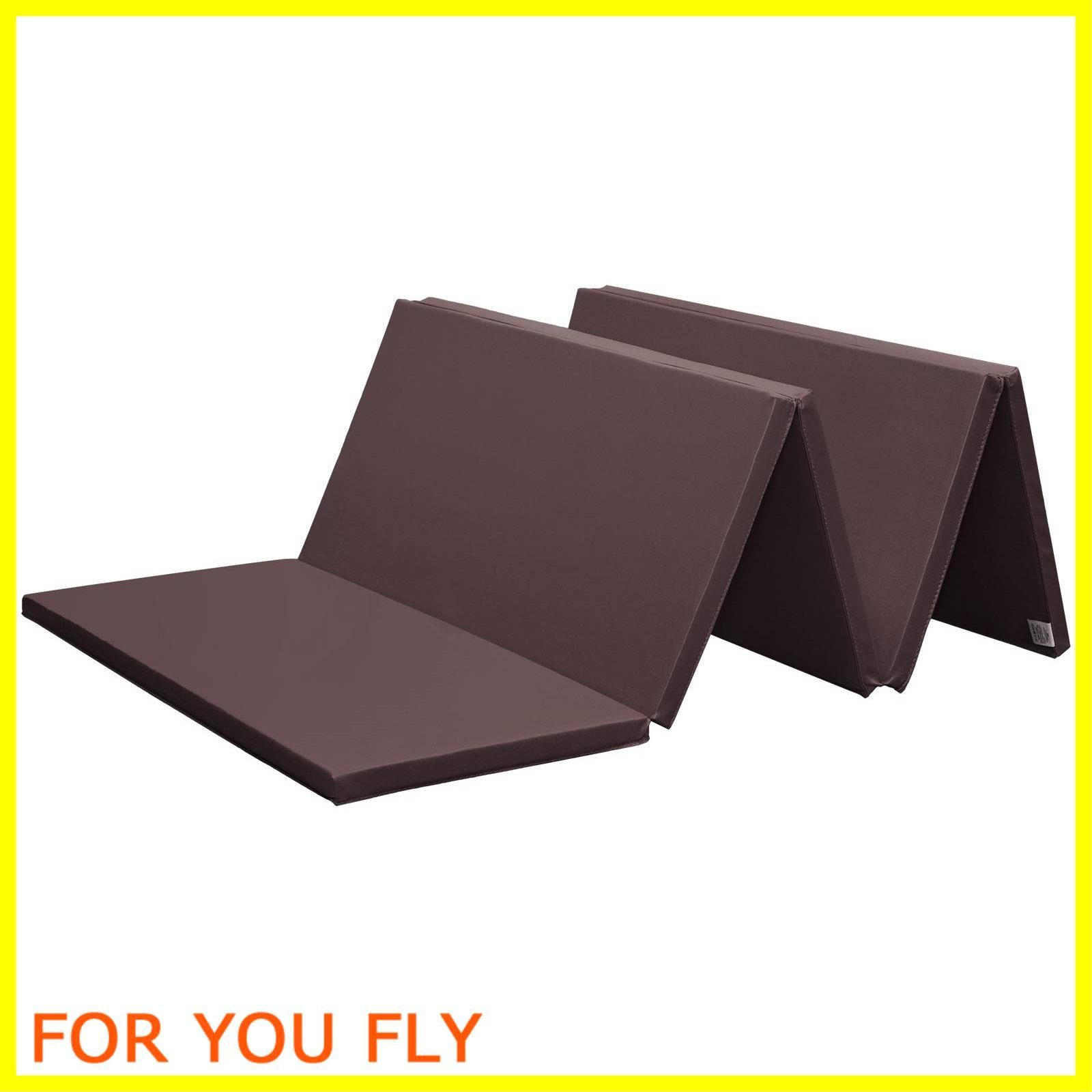 KaRaDaStyle 体操 マット 折りたたみ プレイマット 子供 ストレッチマット ヨガマット 鉄棒 リングフィット 運動 厚手 防音 防水 室内 家庭用 エクササイズ スポーツマット 190 80 3 cm