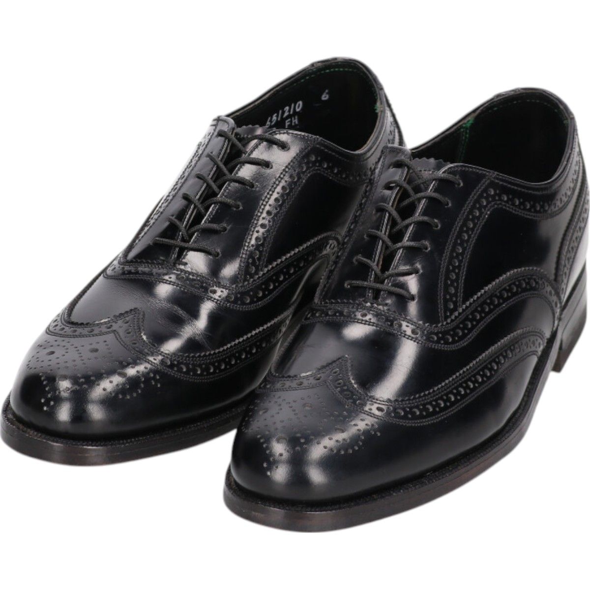 古着 フローシャイム Florsheim IMPERIAL QUALITY ウイングチップシューズ 6 1|2 レディース23.5cm相当|saa014188