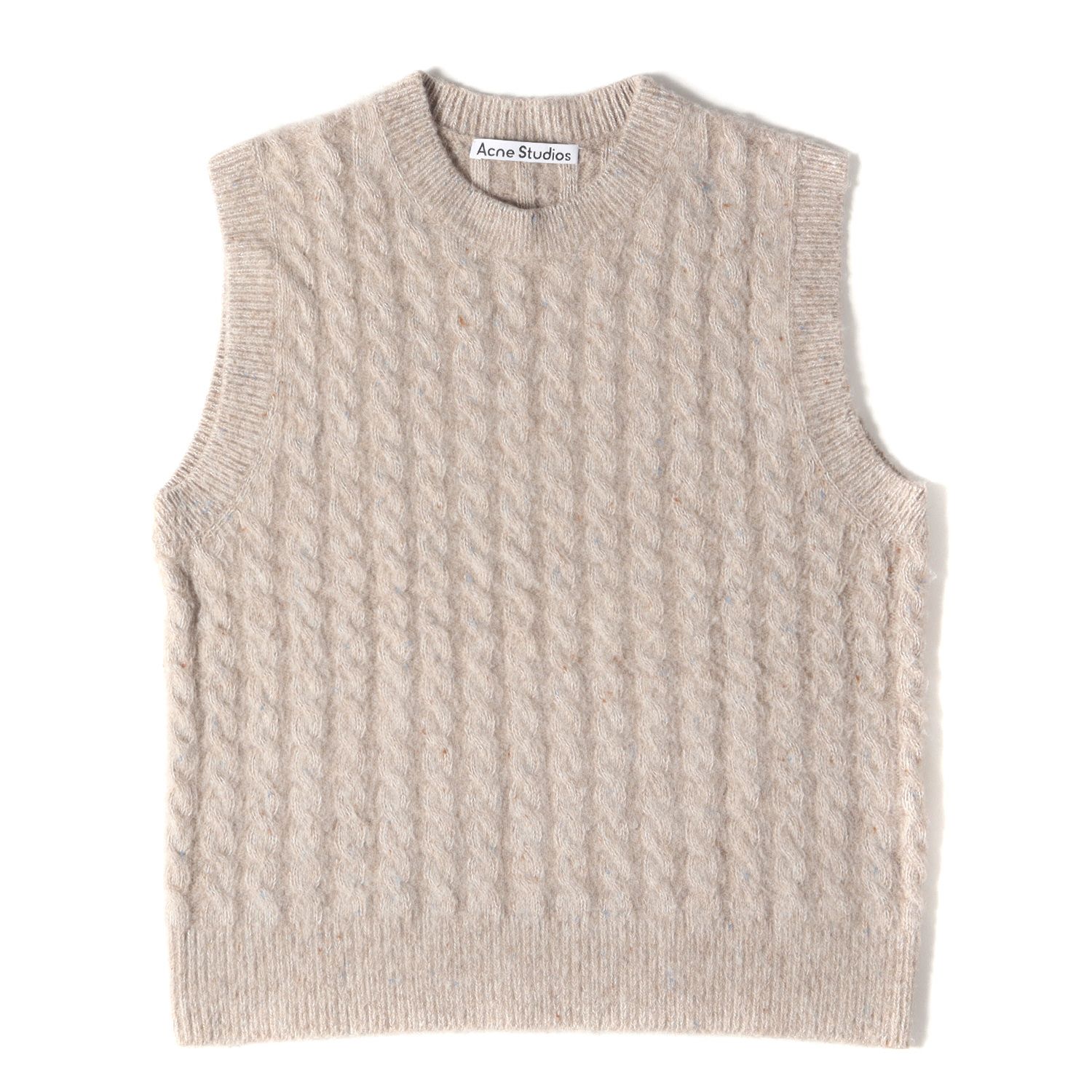 美品 Acne アクネ ベスト サイズ:S 近年モデル カシミア ウール カラー 