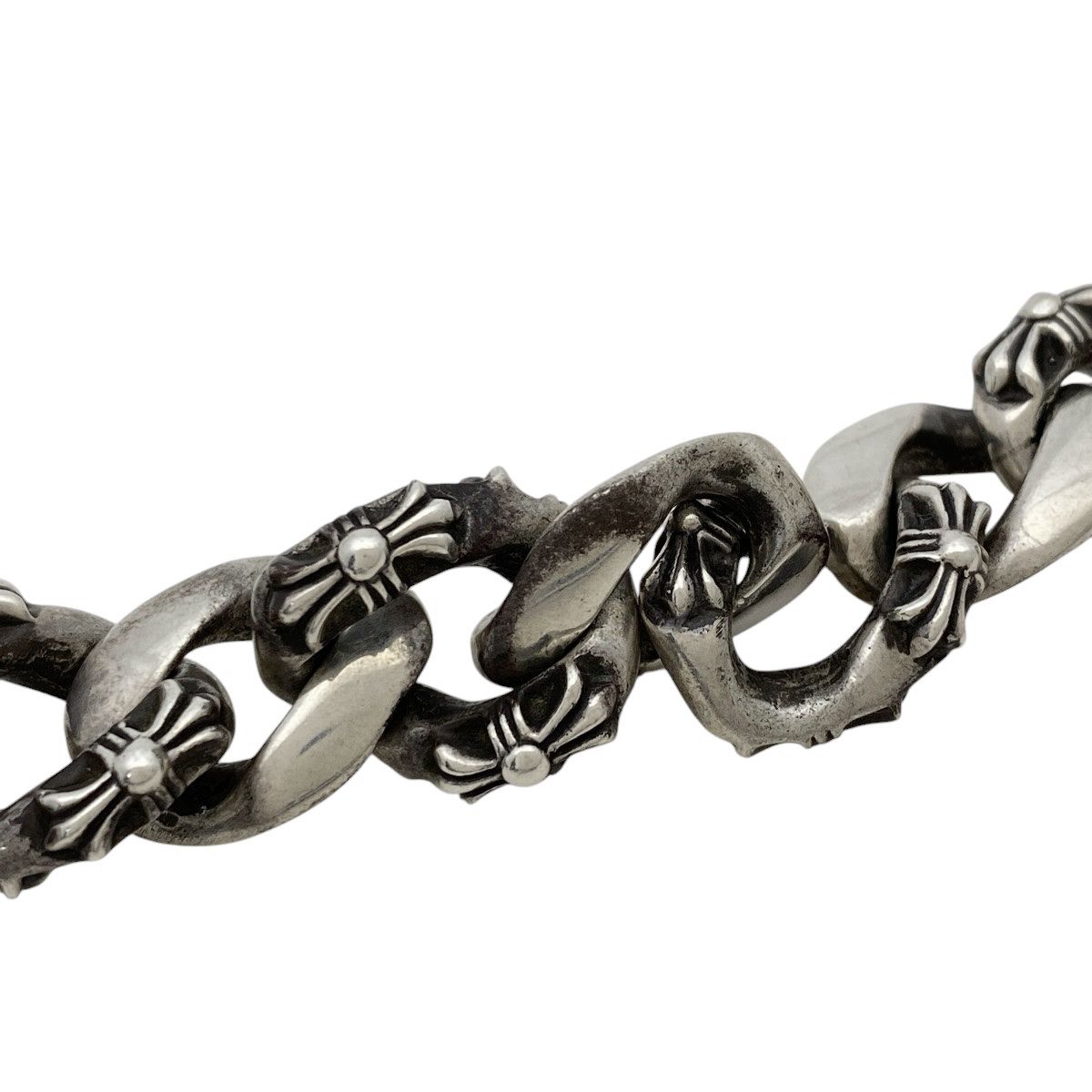 クロムハーツ CHROME HEARTS フローラルクロス IDブレスレット 