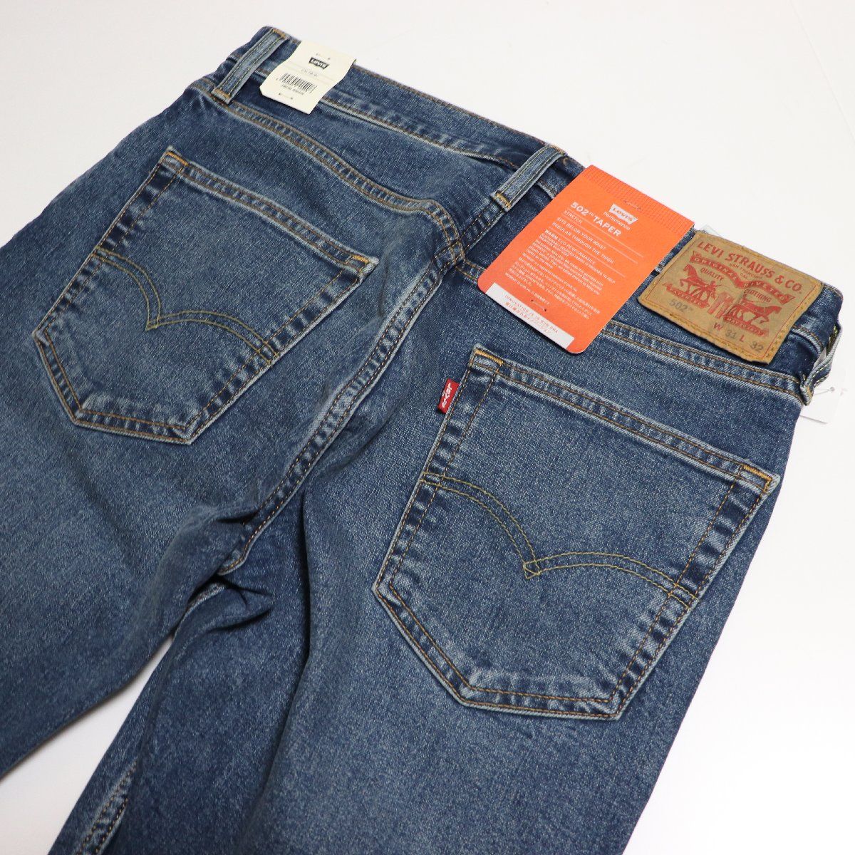 リーバイス Levis 502 新品 WARM 起毛 保温 防寒 ストレッチ テーパード ジーンズ デニム パンツ 33インチ[29507-1362-33]四 弐QWER