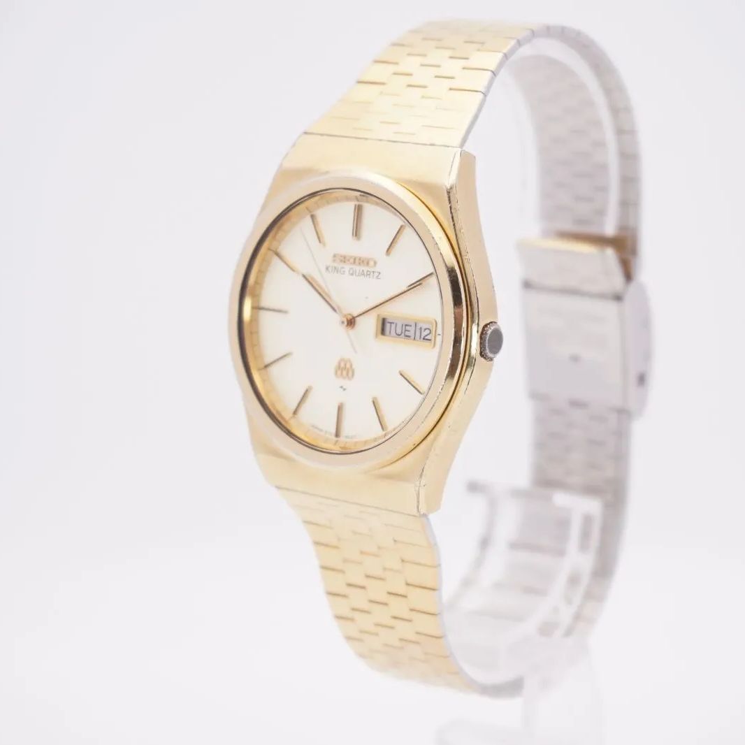 稼動品 新品電池 セイコー SEIKO キングツイン クォーツ 9723
