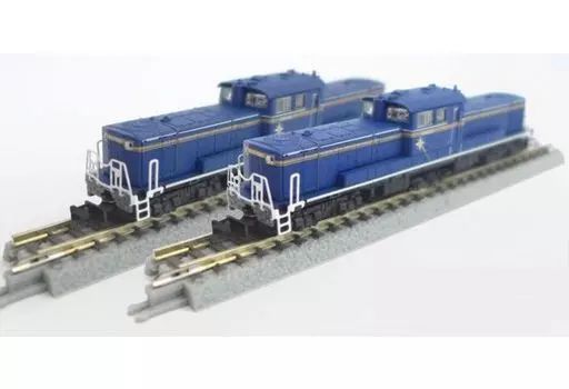 【新品】鉄道模型 Zゲージ 1/220 DD51 1000 A寒地形 北斗星重連セット [T002-8]