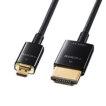 【未使用 中古品】サンワサプライ イーサネット対応ハイスピードHDMIマイクロケーブル 5m(中古品) 中古】 サンワサプライ イーサネット対応ハイスピードHDMIマイクロ