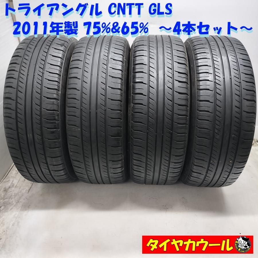 ◆配送先指定あり◆ ノーマルタイヤ 4本 215|70R15 トライアングル CNTT GLS 75％ 65% 2011年製 ～本州 四国は ～