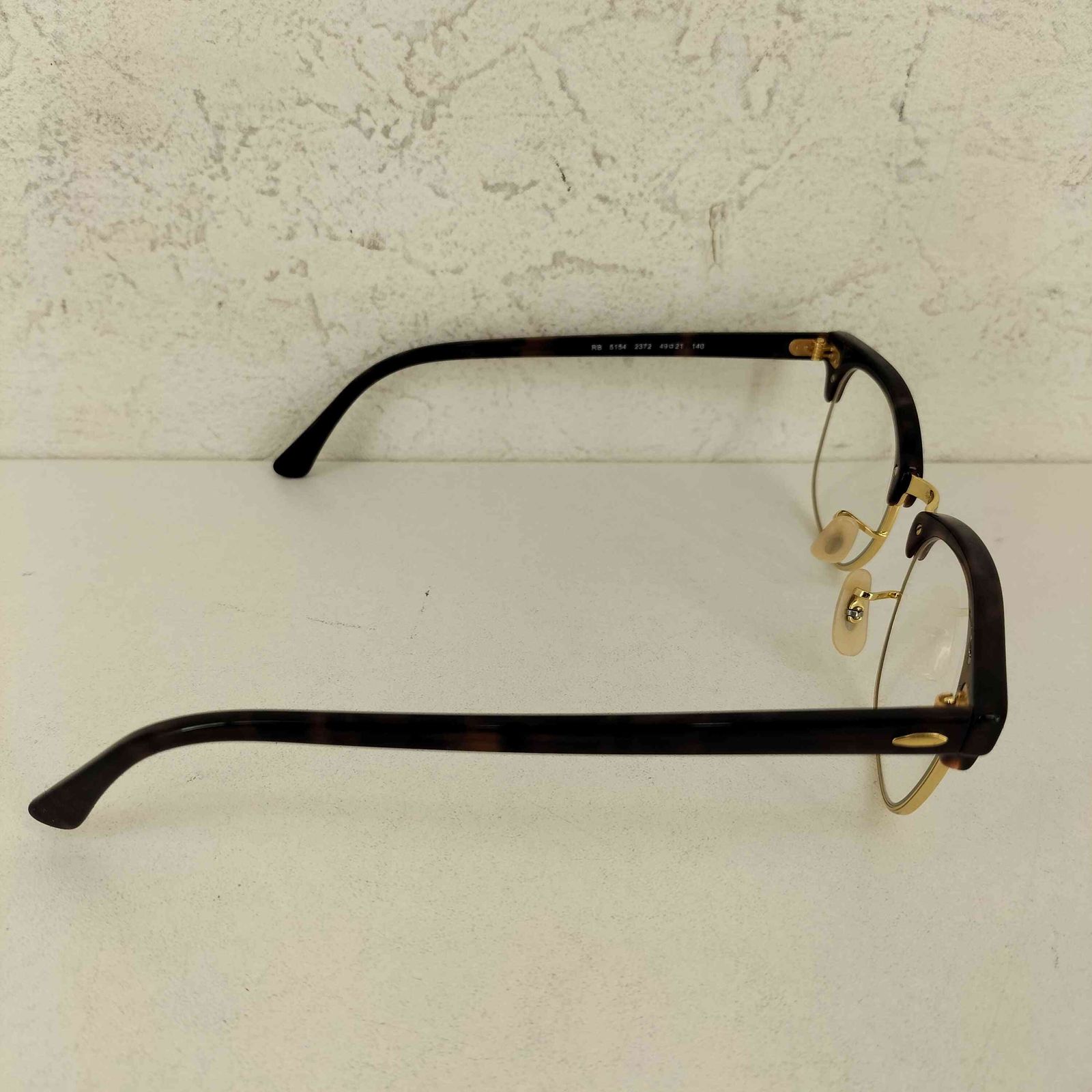 レイバン Ray-Ban メガネ RX5154 2372 49 レイバン純正レンズ対応 クラブマスター ブロー サー レイバン 眼鏡 メガネ rx5154 2372 49mm CLUBMASTER OPTICS