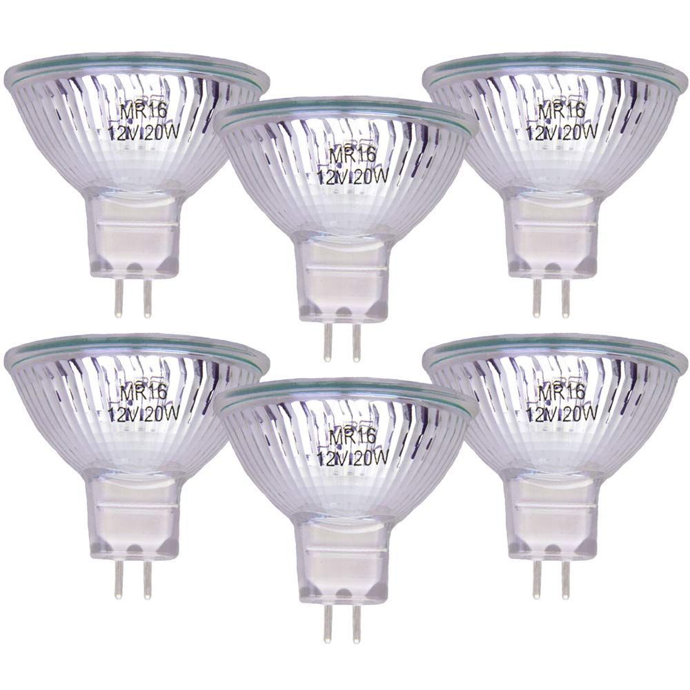 【特価商品】12V 省エネハロゲンランプ 20W 省エネ スポットライト ホワイト MR16ハロゲンランプ ランプ プラスチック Innico 6個入