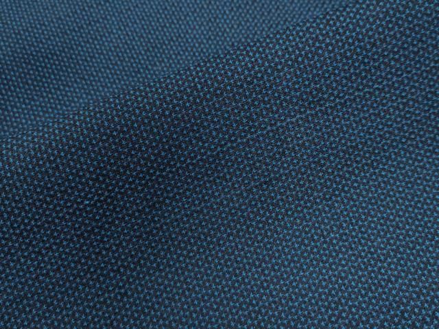  平和屋着物●男性 お召 アンサンブル 長襦袢セット 100亀甲 正絹 yc 着物セット 着物 浴衣