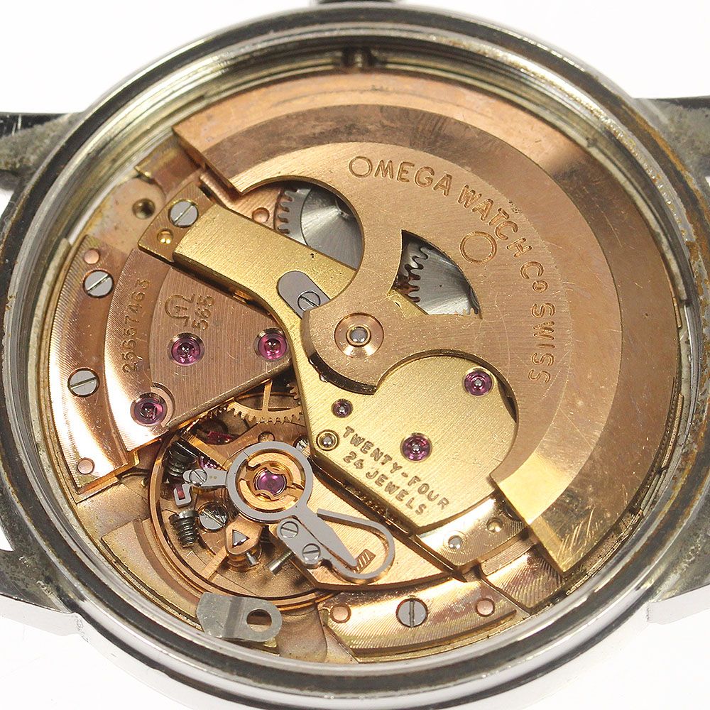 訳ありオメガ OMEGA 166.002 シーマスター Cal.565 デイト 自動巻き メンズ_785761 - メルカリ