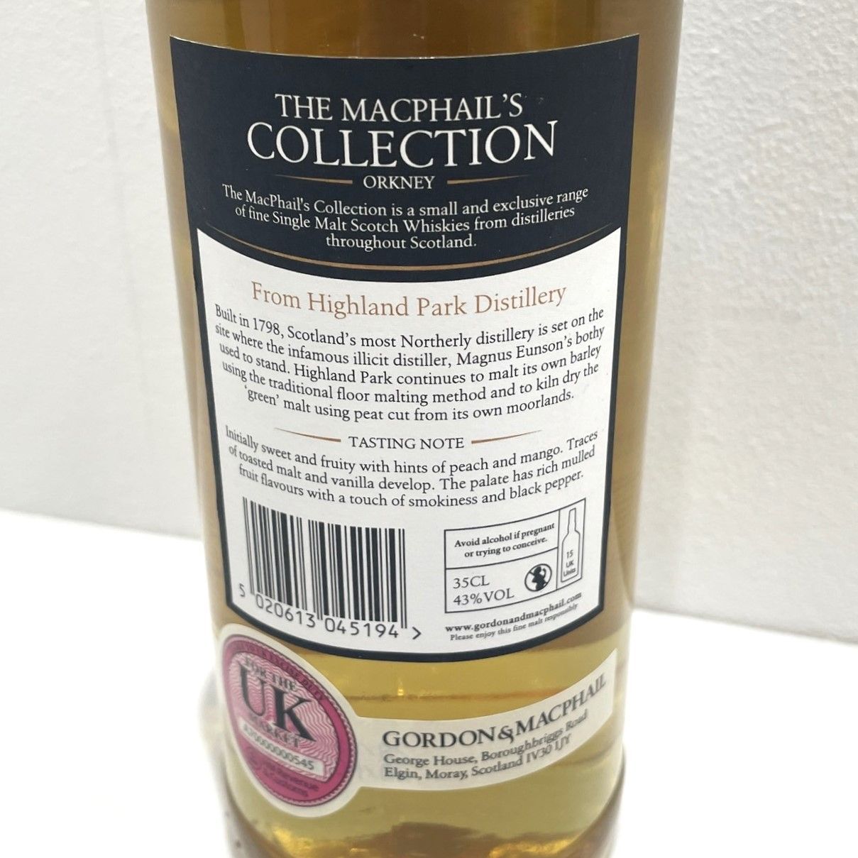 ▽Gordon ＆ MacPhail The MacPhail