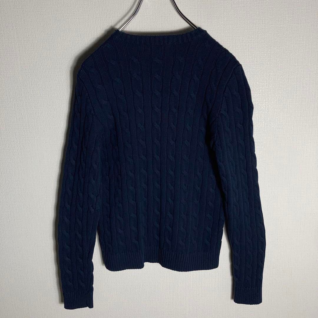 【極美品】LAUREN RALPH LAUREN ケーブルニット 金ボタン M 極美品】LAUREN RALPH LAUREN ケーブルニット 金ボタン M - メルカリ