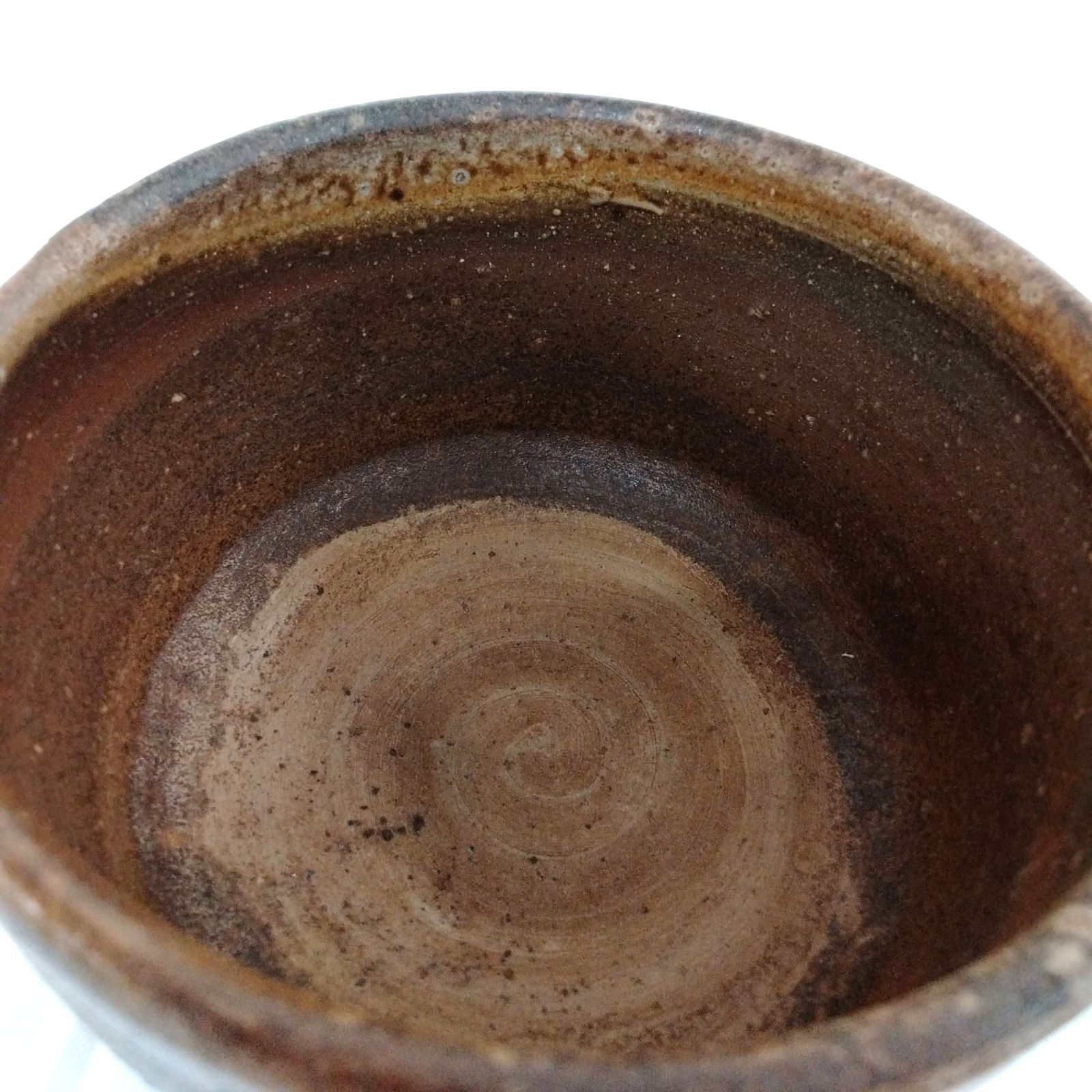 備前焼 山本雄一 茶碗 共箱 山本陶秀 陶器 茶器 茶道具 共布 ①