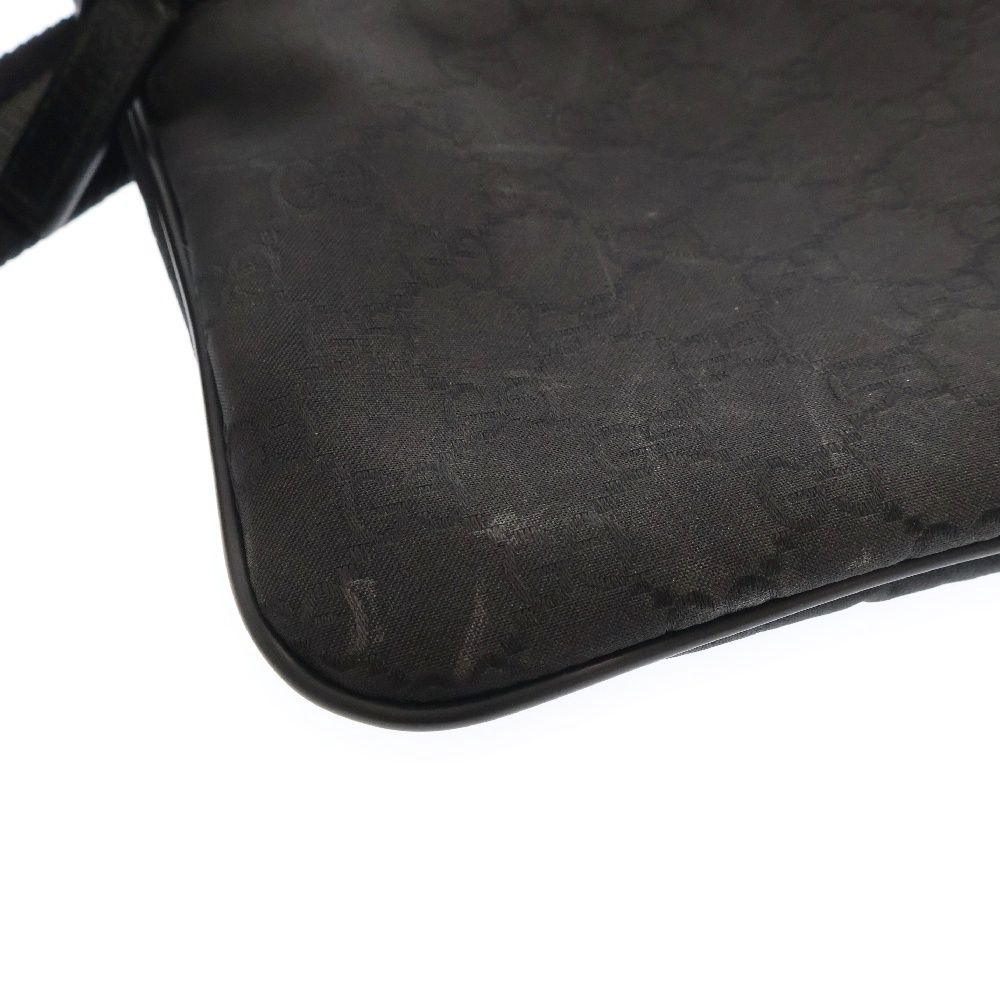 グッチ GUCCI GGナイロン ショルダーバッグ 449183 ブラック GGナイロン レディース ショルダーバッグ グッチ GUCCI 449183 G1XHN 8615 ショルダーバッグ ブラック GG