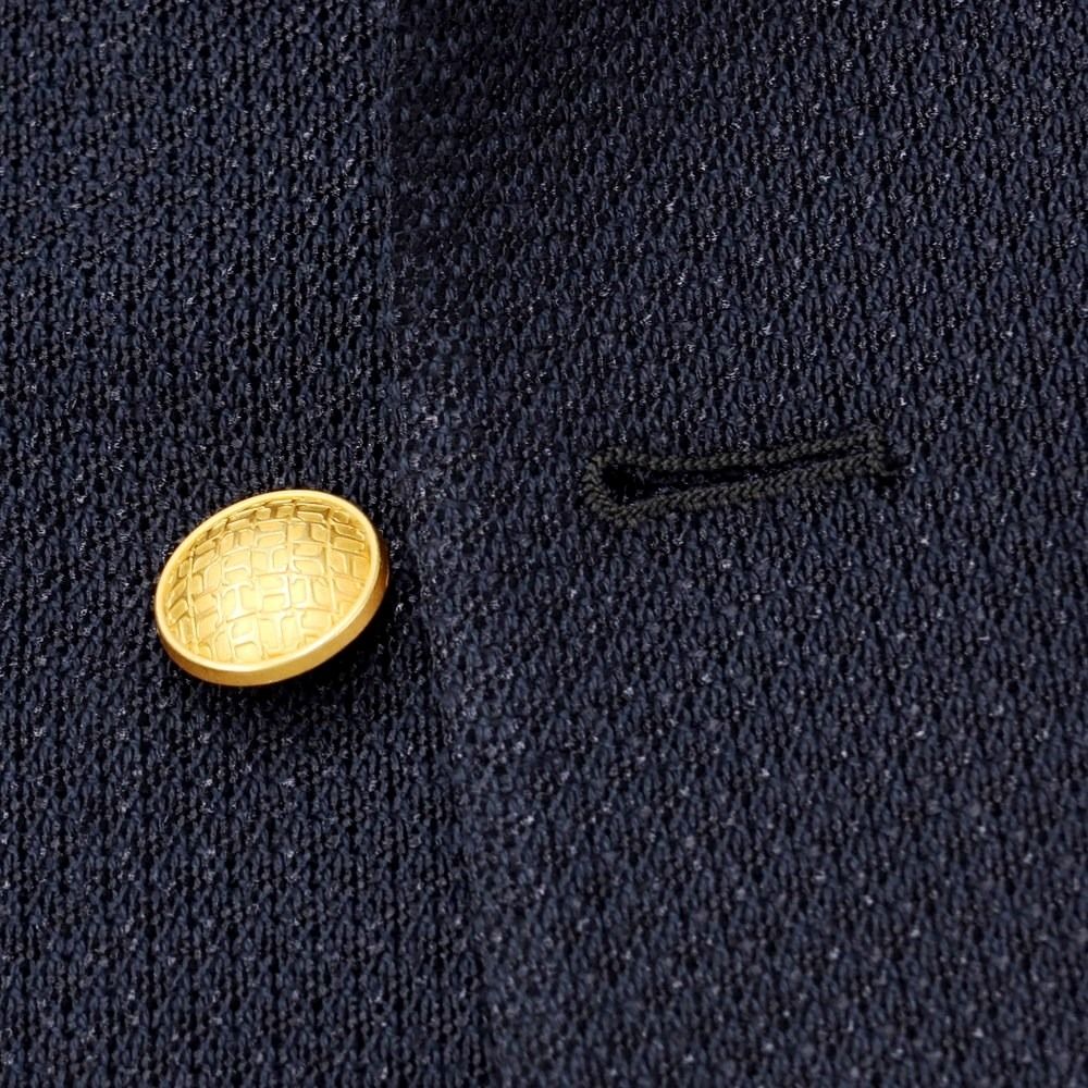 【中古】タリアトーレ TAGLIATORE レーヨンコットン ダブルジャケット ネイビー【サイズ50】【メンズ】-5