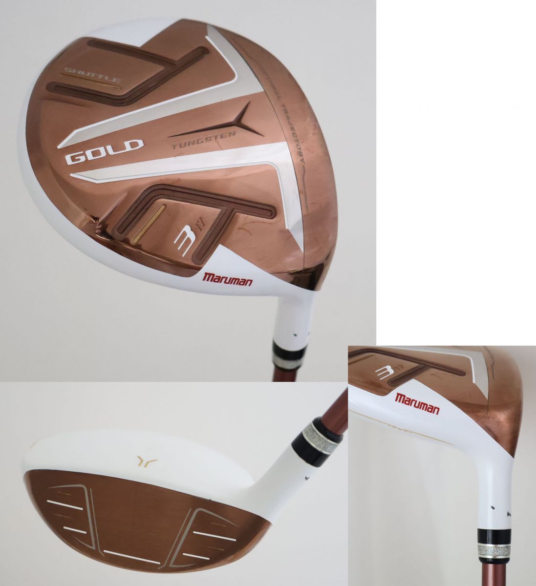 Maruman GOLD TITANIUM FACE 7番 アイアン Maruman GOLD TITANIUM FACE 7番 アイアン