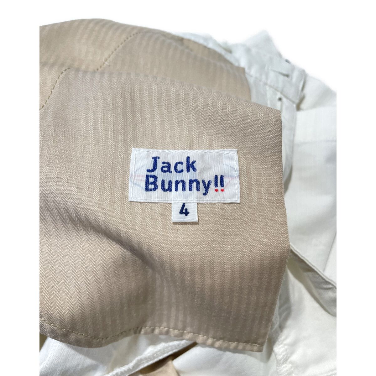 JACK BUNNY!! - coco 中古 ジャックバニー Jack Bunny!! メンズ ハーフパンツ 4(M) 白×黒 ホワイト×ブラック タイダイ柄 JACK BUNNY!! - coco 中古 ジャックバニー Jack Bunny!! メンズ