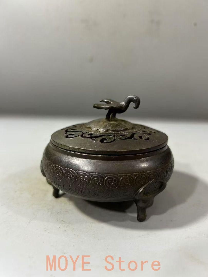 銅 細工 香炉 茶道香炉 香道具 装飾品 工芸品 置物 - メルカリ