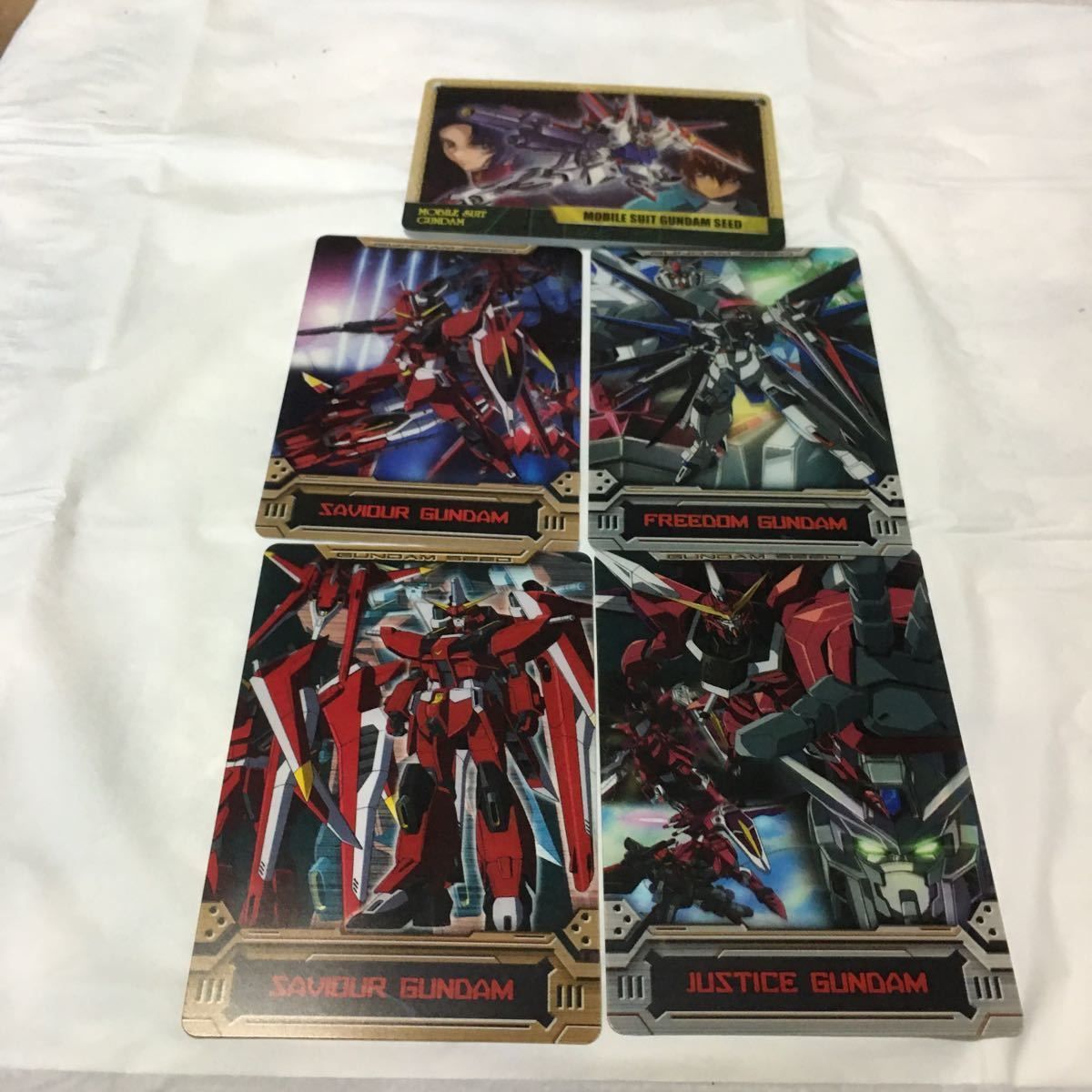 ガンダム　ウェハース　カード　未開封　32枚　まとめ 由 13 ガンダム ウエハース カード まとめ 32 - メルカリ