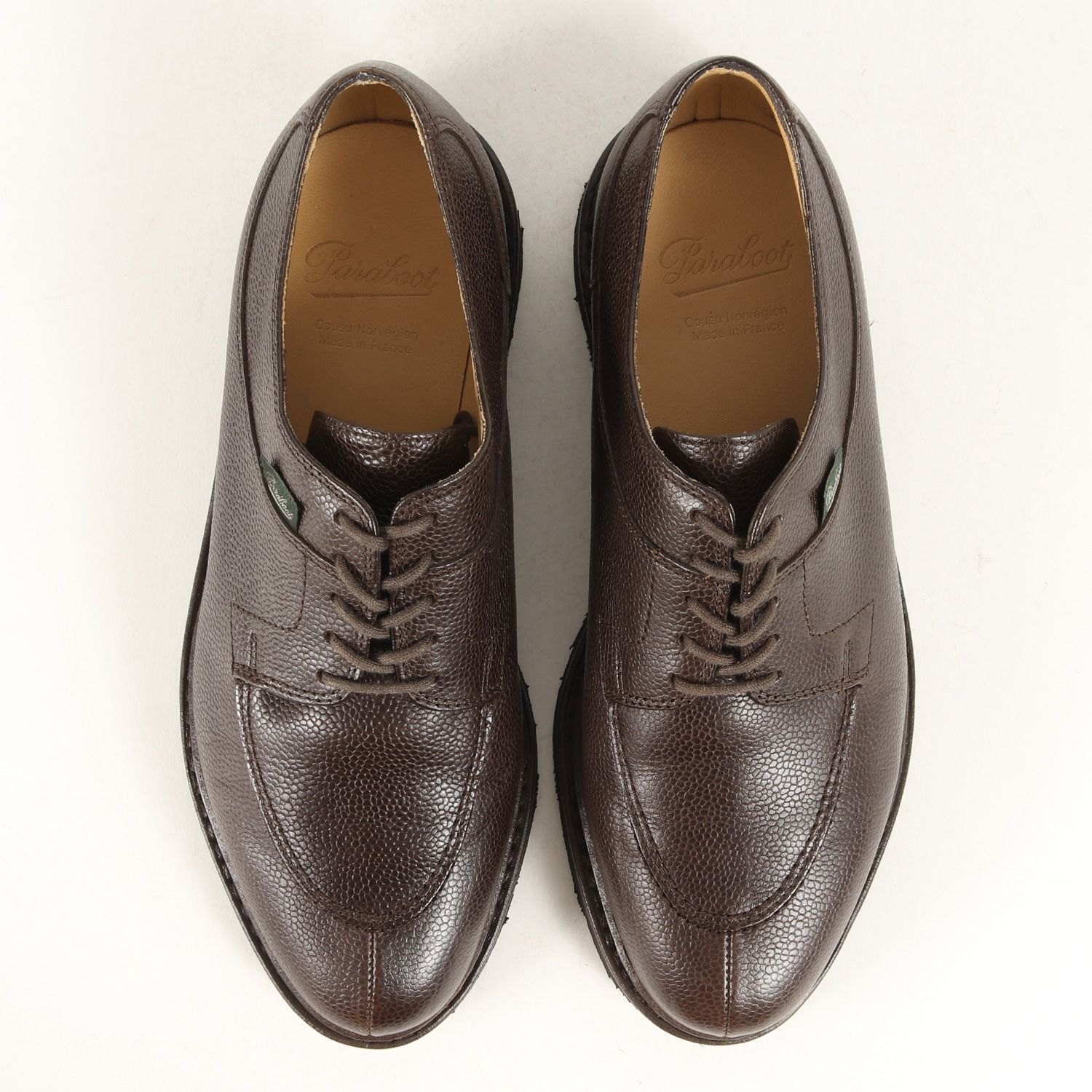 美品 Paraboot パラブーツ サイズ:UK6.5(25.0cm位) アヴィニョン グレインレザー Uチップ シューズ 141733 AVIGNON  GRIFF II RAF ブラウン MARRON - GR MOKA フランス製 靴 革靴 - メルカリ