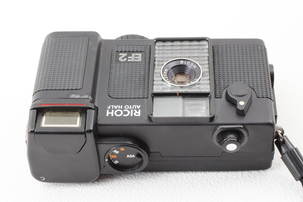 RICOH AUTO HALF EF2 リコーオートハーフカメラ　EF2 RICOH AUTO HALF EF2【完動品】フラッシュ付きハーフカメラ