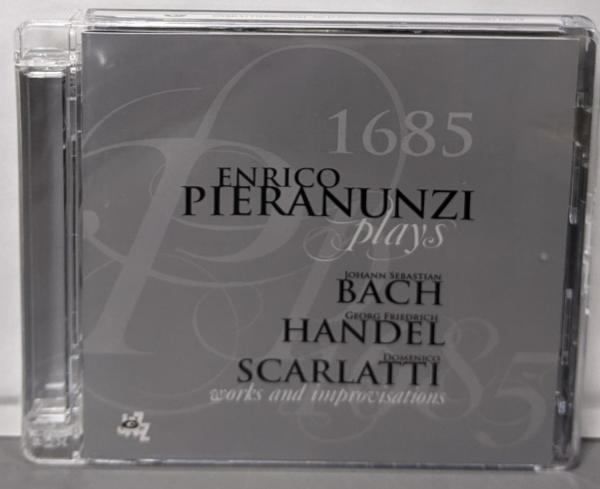 CD ピエラヌンツィ プレイズ バッハ ヘンデル スカルラッティ Enrico Pieranunzi plays J.S. Bach G.F. Hendel エンリコ ピエラヌンツィ