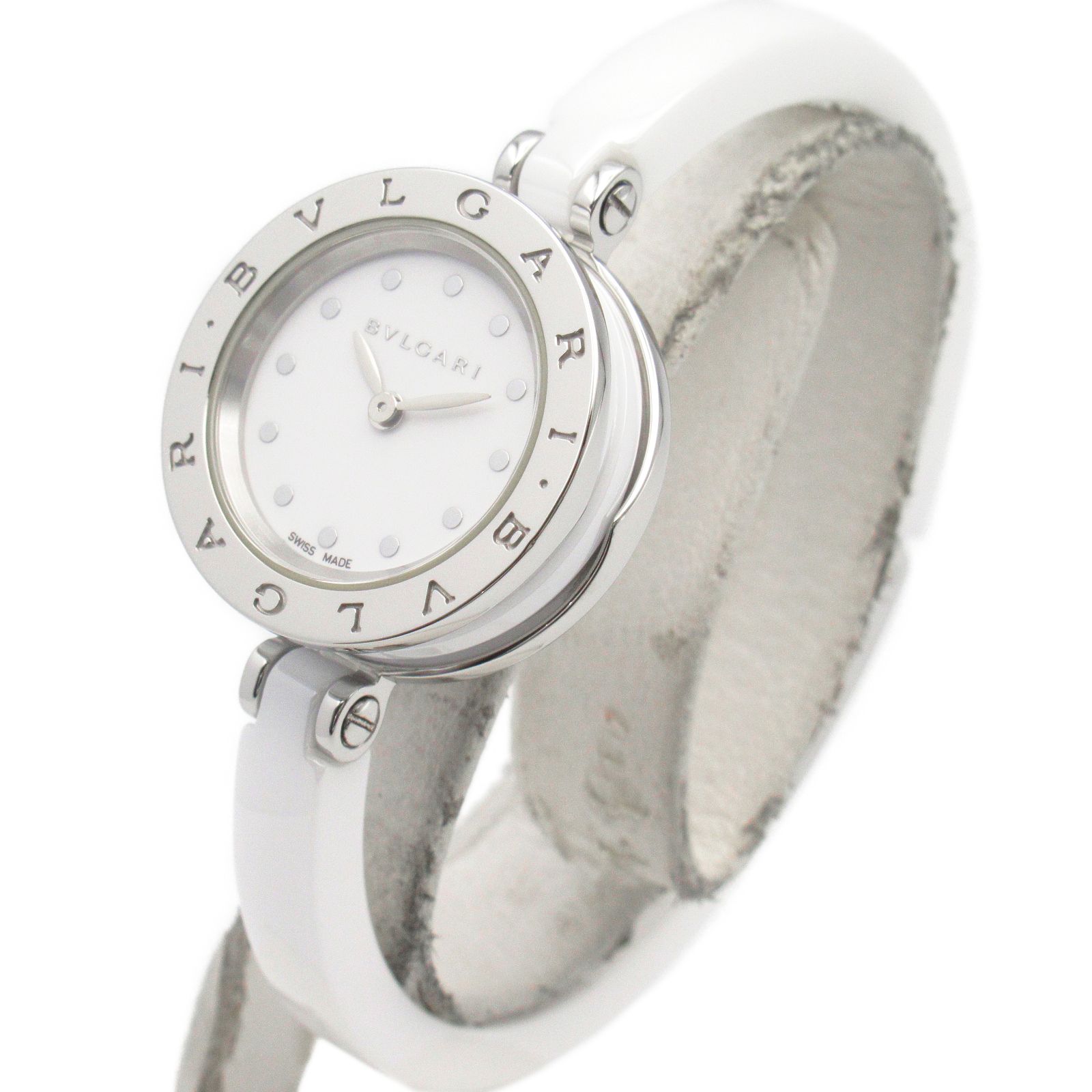 ブルガリ BVLGARI 腕時計 B-zero1 BZ23SC ホワイト ステンレススチール  