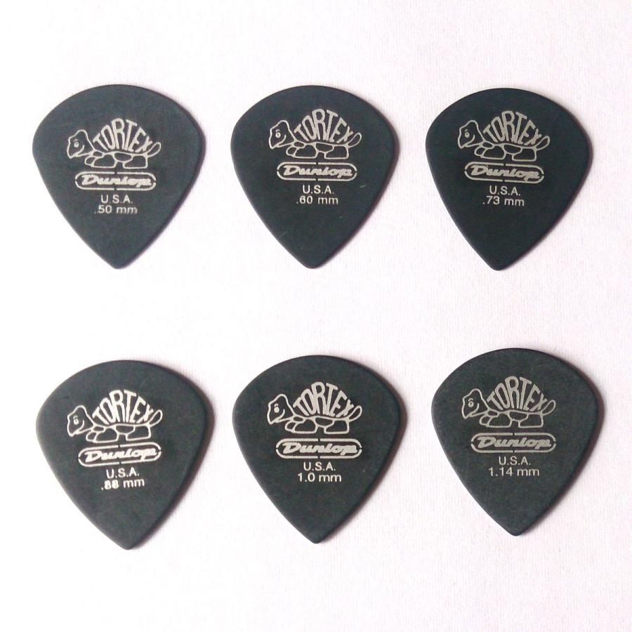 10枚セット】 Jim Dunlop トーテックス ピッチブラック JazzIII
