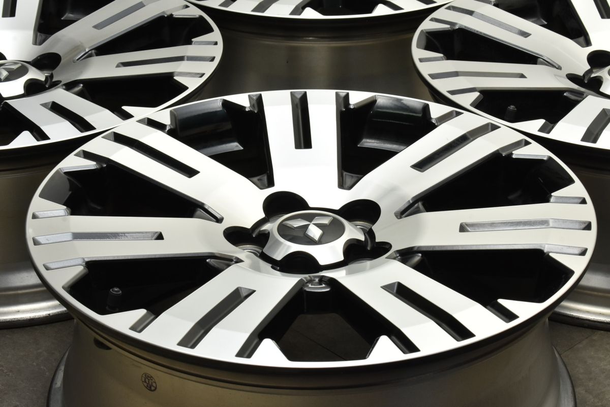 良好品 ミツビシ デリカ D 5 純正 18in 7J 38 PCD114.3 4本セット アウトランダー エクリプスクロス 流用 ノーマル戻し