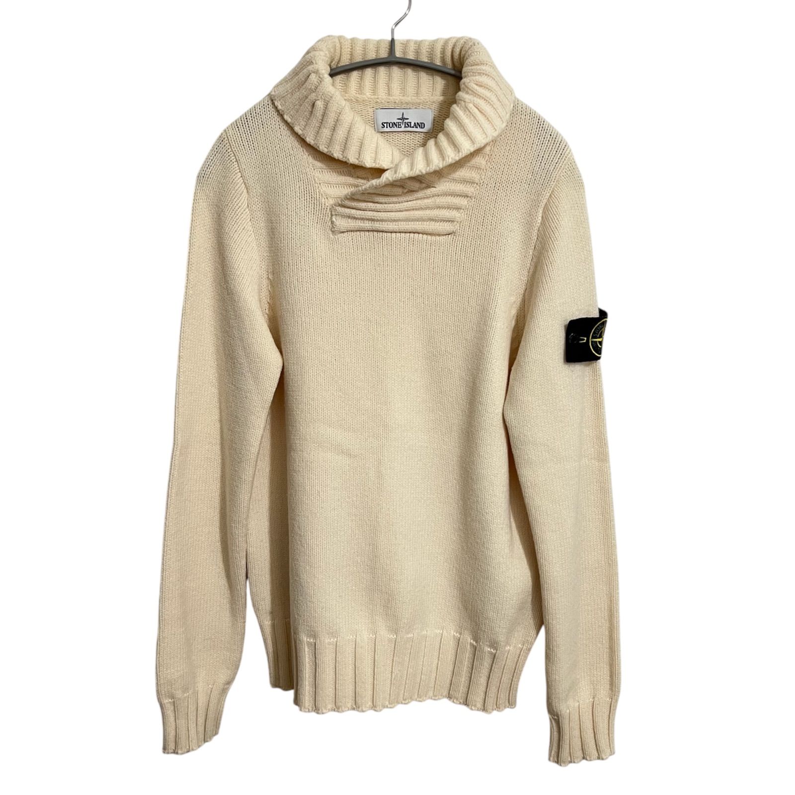 STONE ISLAND ストーンアイランド ワッペン腕章付き ニット