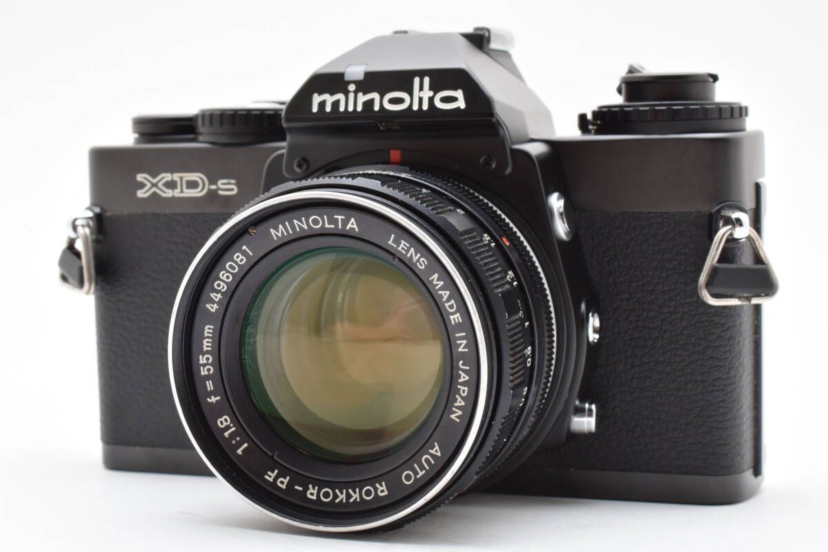 ミノルタ minolta XD-s ボディ ROKKOR-PF 55mm F1.8 レンズセット T7 4547
