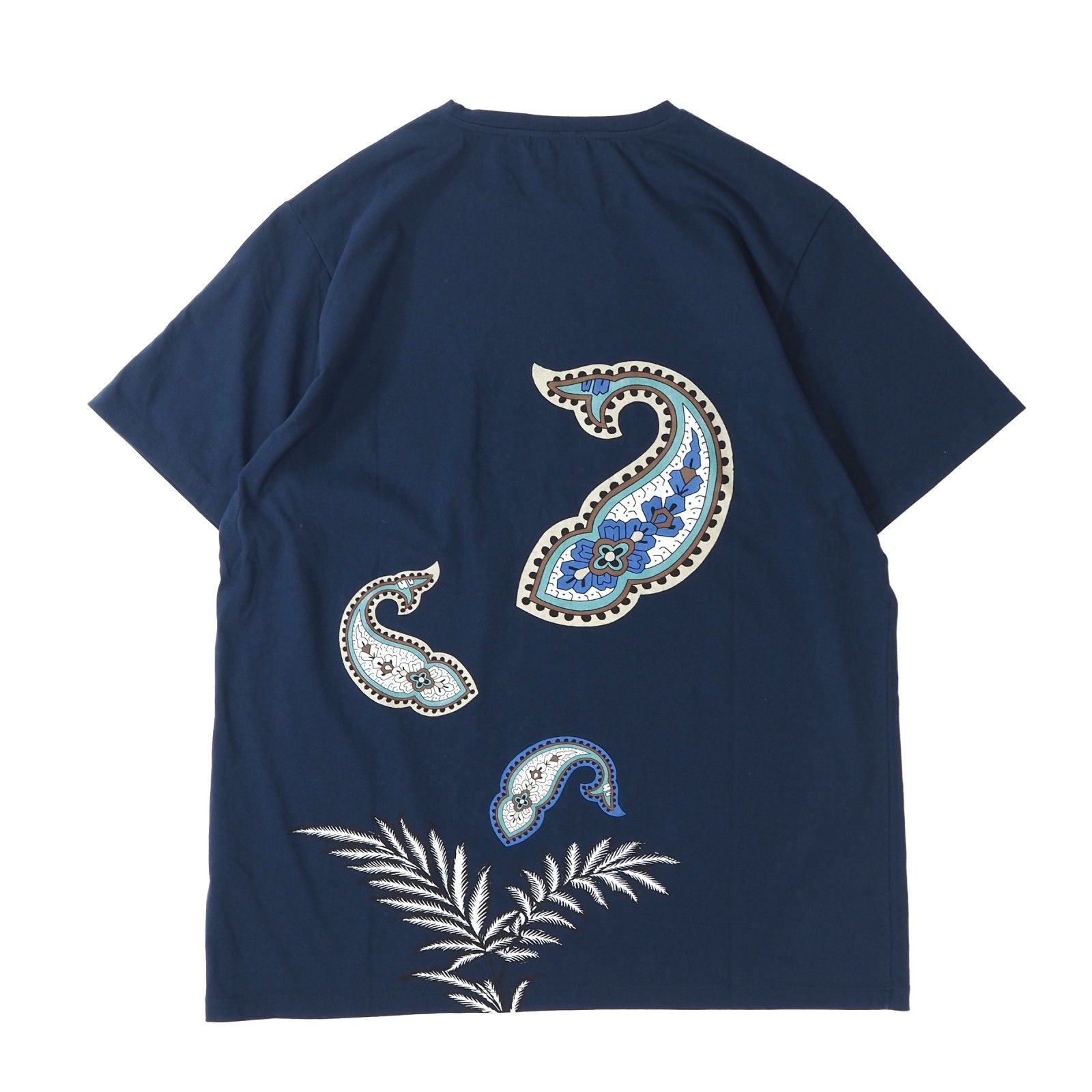 ☆良品 エトロ ETRO 19年製 ペイズリープリント Tシャツ